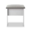 Talland White Dressing Table with Stool