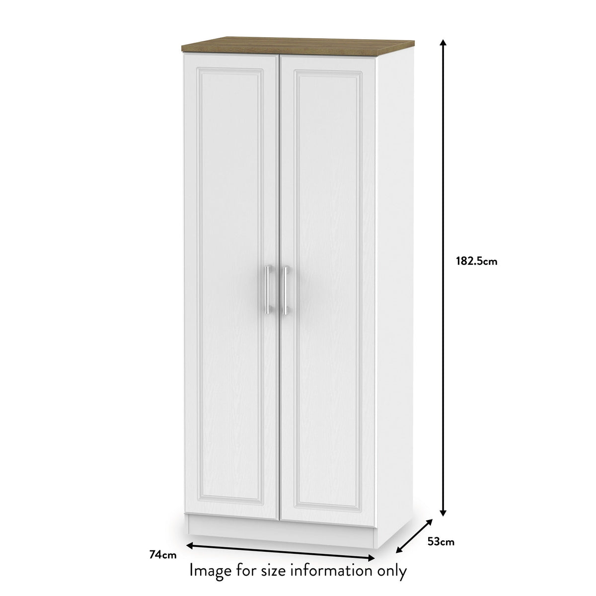 Talland White 3 Piece Bedroom Set from Roseland size