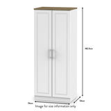 Talland White 3 Piece Bedroom Set from Roseland size