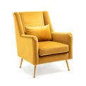 Mia Velvet Wingback Armchair