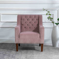 Eliza Heather Chesterfield Arm Chair - Lifestyle