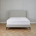 Russell Stone Linen Upholstered Bed Frame