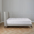 Russell Stone Linen Upholstered Bed Frame