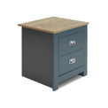 Bradley Blue Bedside Table from Roseland