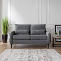 Oswald Charcoal Grey 2 Seater Sofa for living room