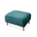 Rowen Emerald green footstool from roseland