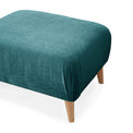 Rowen Emerald green footstool
