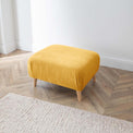 Rowen gold footstool from roseland