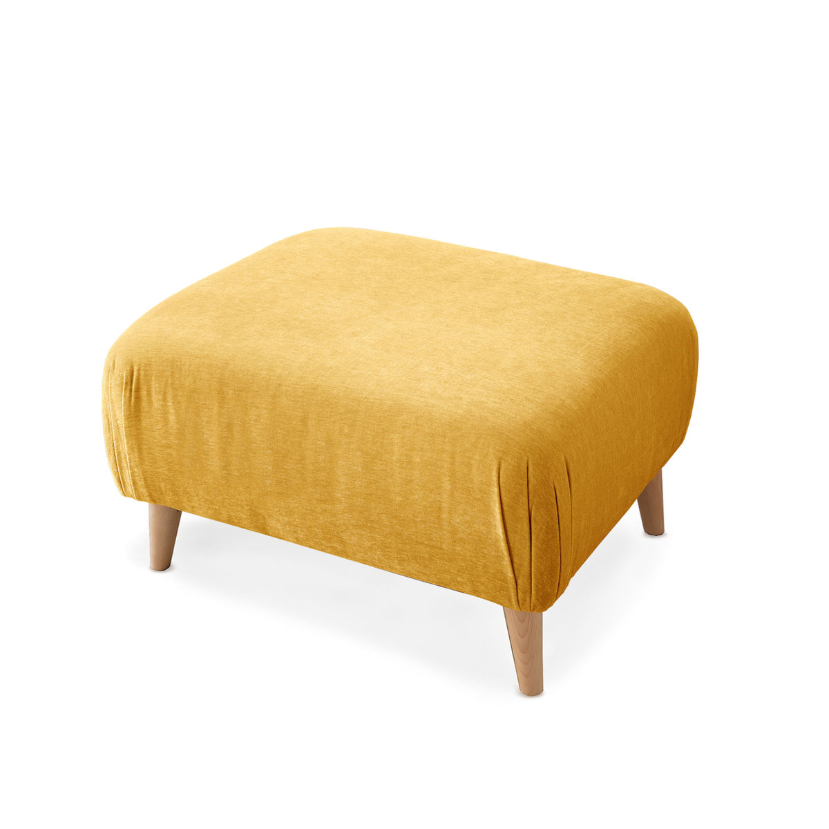 Rowen gold footstool