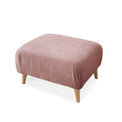 Rowen plum pink footstool from roseland