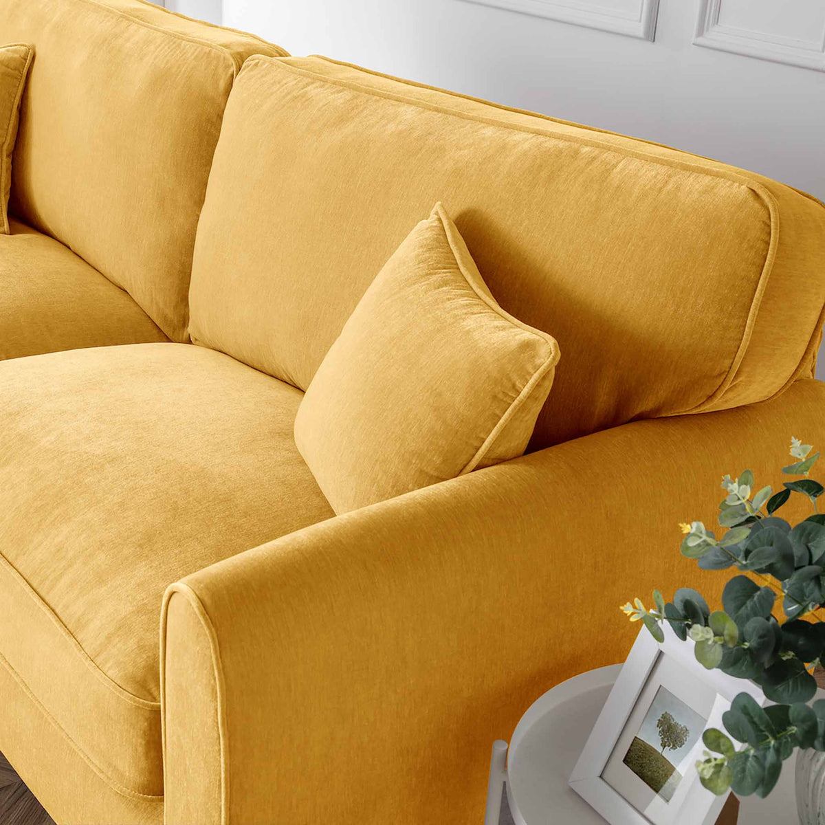 Ada Gold 2 Seater Sofa lifestyle image