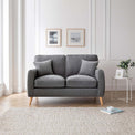 Ada Charcoal 2 Seater Sofa from Roseland Furniture