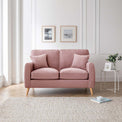 Ada Plum Pink 2 Seater Sofa from Roseland Furniture
