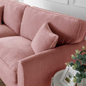 Ada Plum Pink 2 Seater Sofa lifestyle image