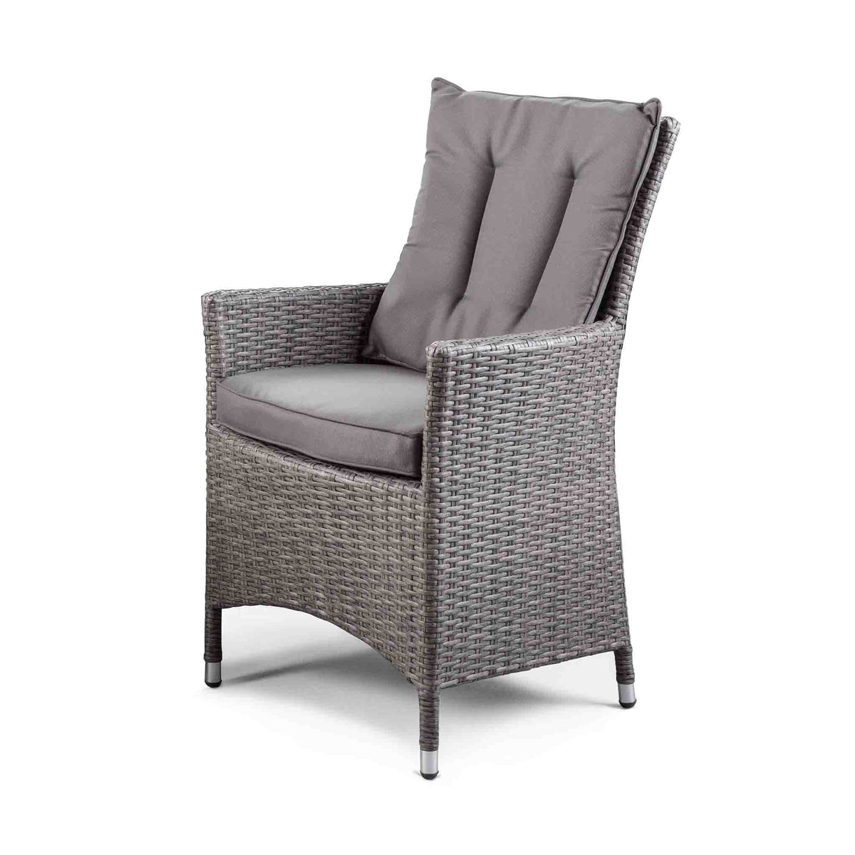 Cadiz Oval Grey Outdoor Rattan Dining Chair