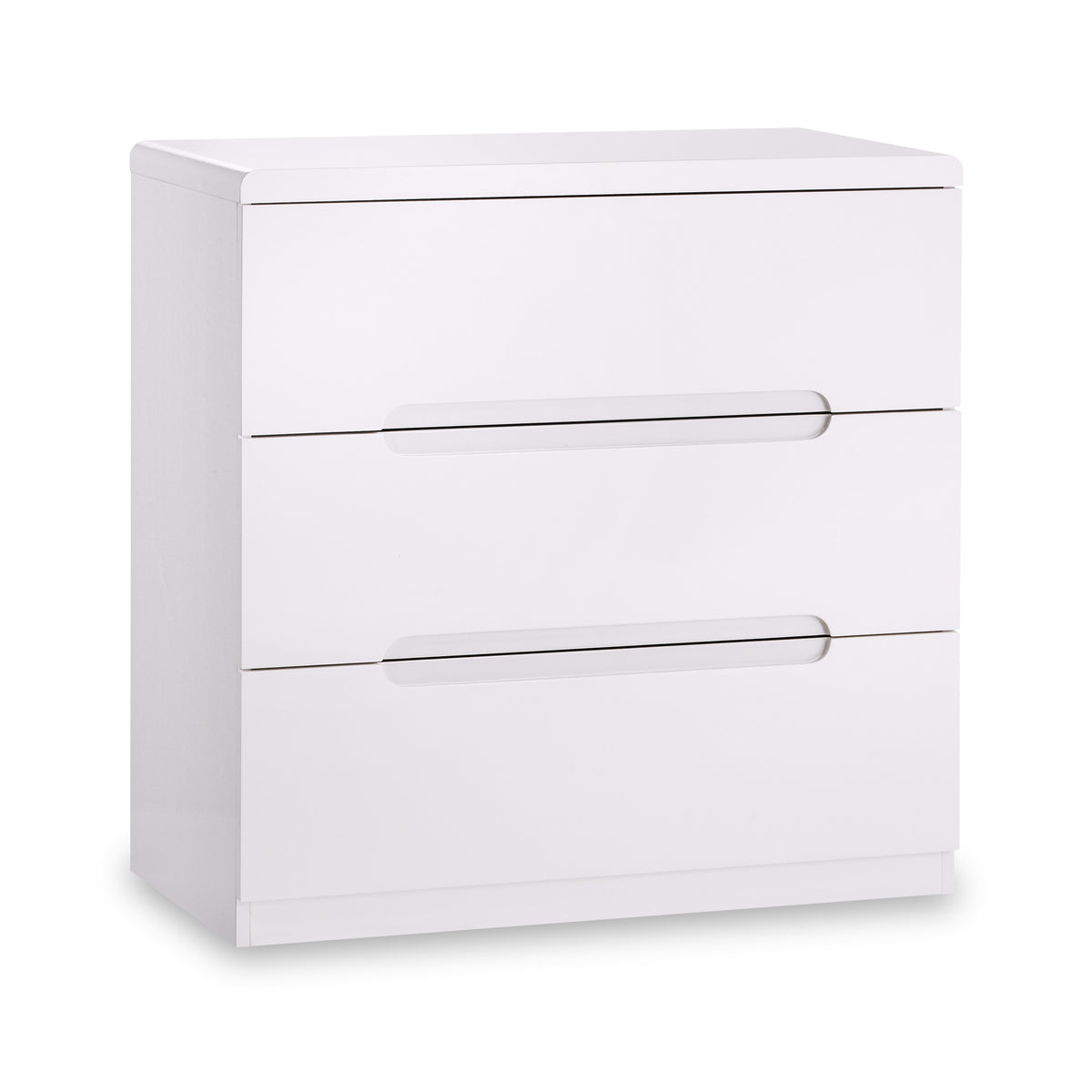 Jenner White 3 Drawer Chest from Roseland Furniture