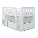 Huckerby White Kids Sleep Station Storage Bed