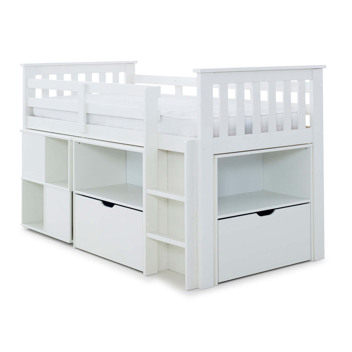 Huckerby White Kids Sleep Station Storage Bed