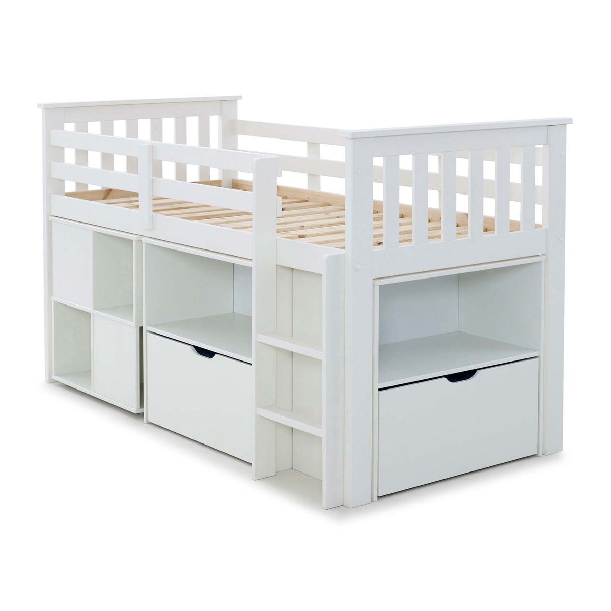 Huckerby White Childrens Sleep Station Storage Bed
