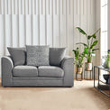 Tisha Grey 2 Seater Sofa for living room