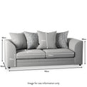 Tisha 3 Seater Sofa