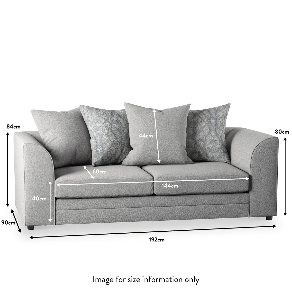 Tisha 3 Seater Sofa