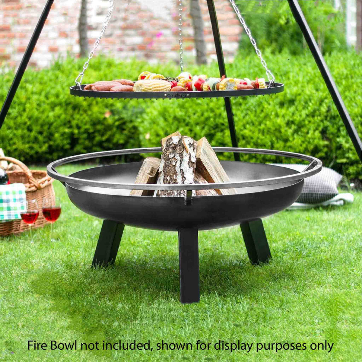 180cm Tripod with Grate