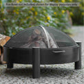 Mesh Screen for Fire Bowl 80cm