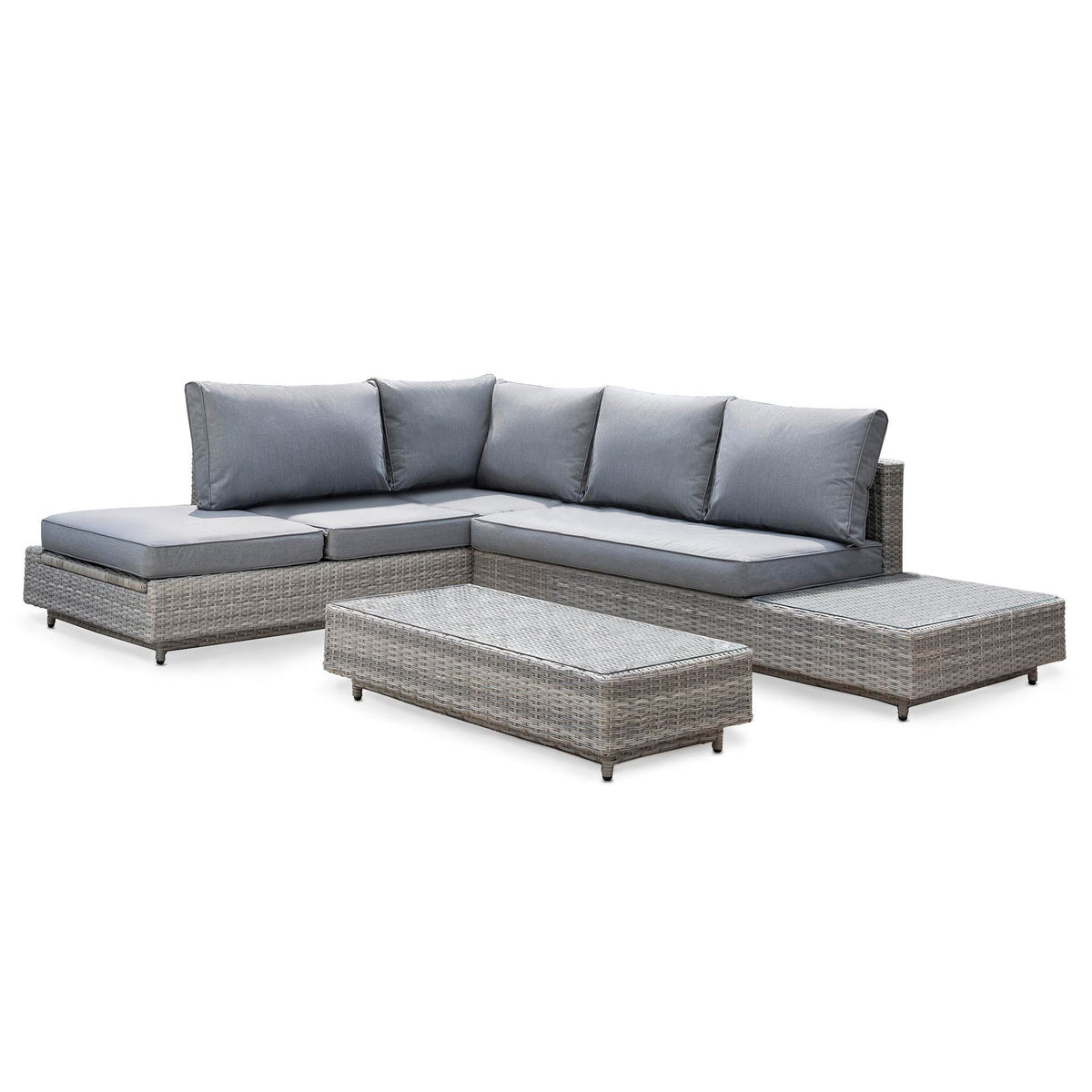 Tenby Rattan Corner Lounge Sofa Set