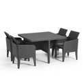 Keter Dine Out 4 Seater Dining Set by Roseland Furniture