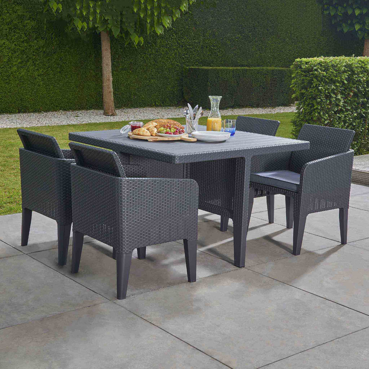 Keter Dine Out 4 Seater Dining Set - Lifestyle
