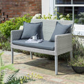 Chatsworth Rattan 2 Seat Bench - Lifestyle
