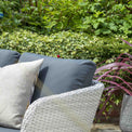 Chatsworth Rattan Corner Lounge Set - Close up of cushion