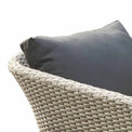 Chatsworth Rattan 4 Seat Lounge Set - Close up of cushion