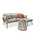 Roma Chaise Set with Table by Roseland Furniture