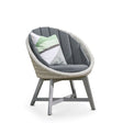 Chatsworth Curved Rattan Bistro Set - Chair