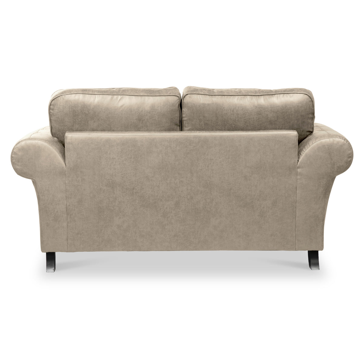 Edward Marble Faux Leather 2 Seater Sofa