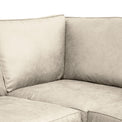 Edward Marble Faux Leather Right Hand Corner Sofa from Roseland Furniture