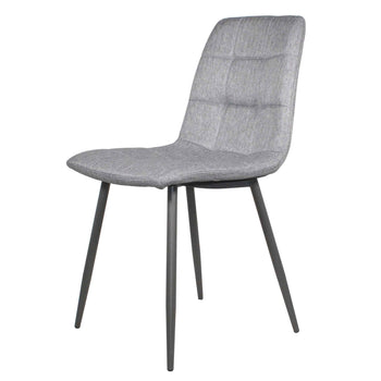Olivia Dining Chair with Grey Legs