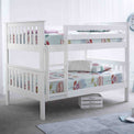 lifestyle image of the Quad 4 Sleeper Small Double Bunk Bed