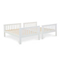 Detached small double beds from the Quad 4 Sleeper Bunk Bed