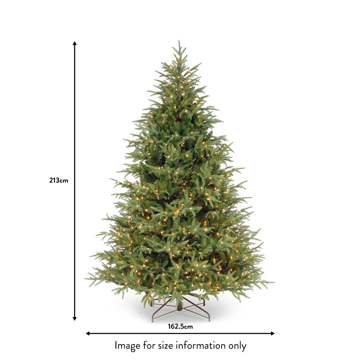 Frasier Grande Pre Lit Warm White LED 7ft Tree