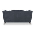 Pippa Steel Grey Plush Velvet 2 Seater Sofa from Roseland Furniture