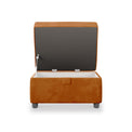 Pippa Velvet Small Storage Footstool