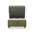 Pippa Velvet Small Storage Footstool