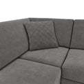Seymour Charcoal Corner Sofa