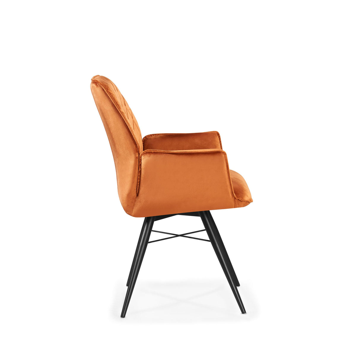 Quinn Swivel Velvet Dining Chair
