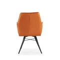 Quinn Swivel Velvet Dining Chair