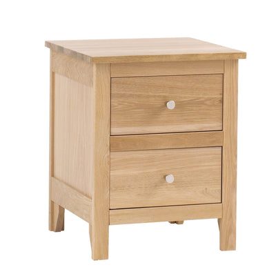 Falmouth 2 Drawer Bedside Table