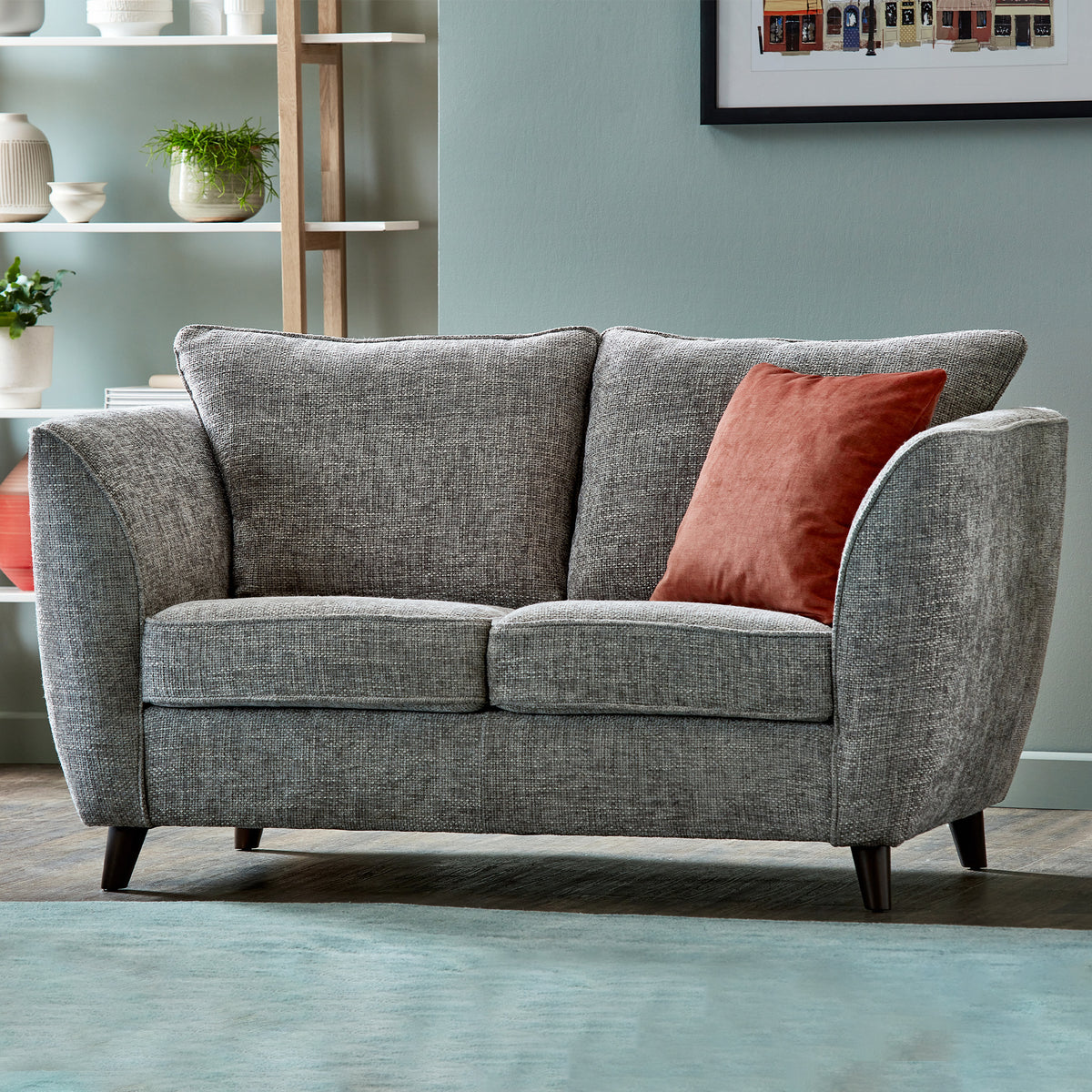 Tamsin Silver 2 Seater Sofa for living room